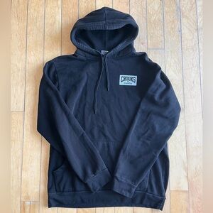 Crooks & Castles Classic Black Hoodie Size Large